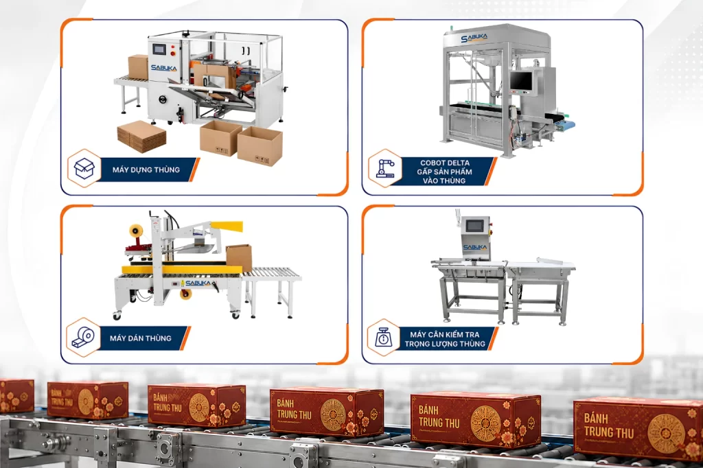 Hệ thống Case Packer tự động