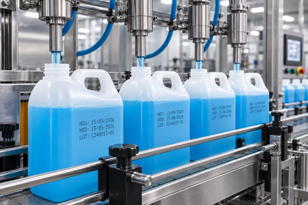Giải pháp tự động hóa cho ngành sản xuất hóa chất