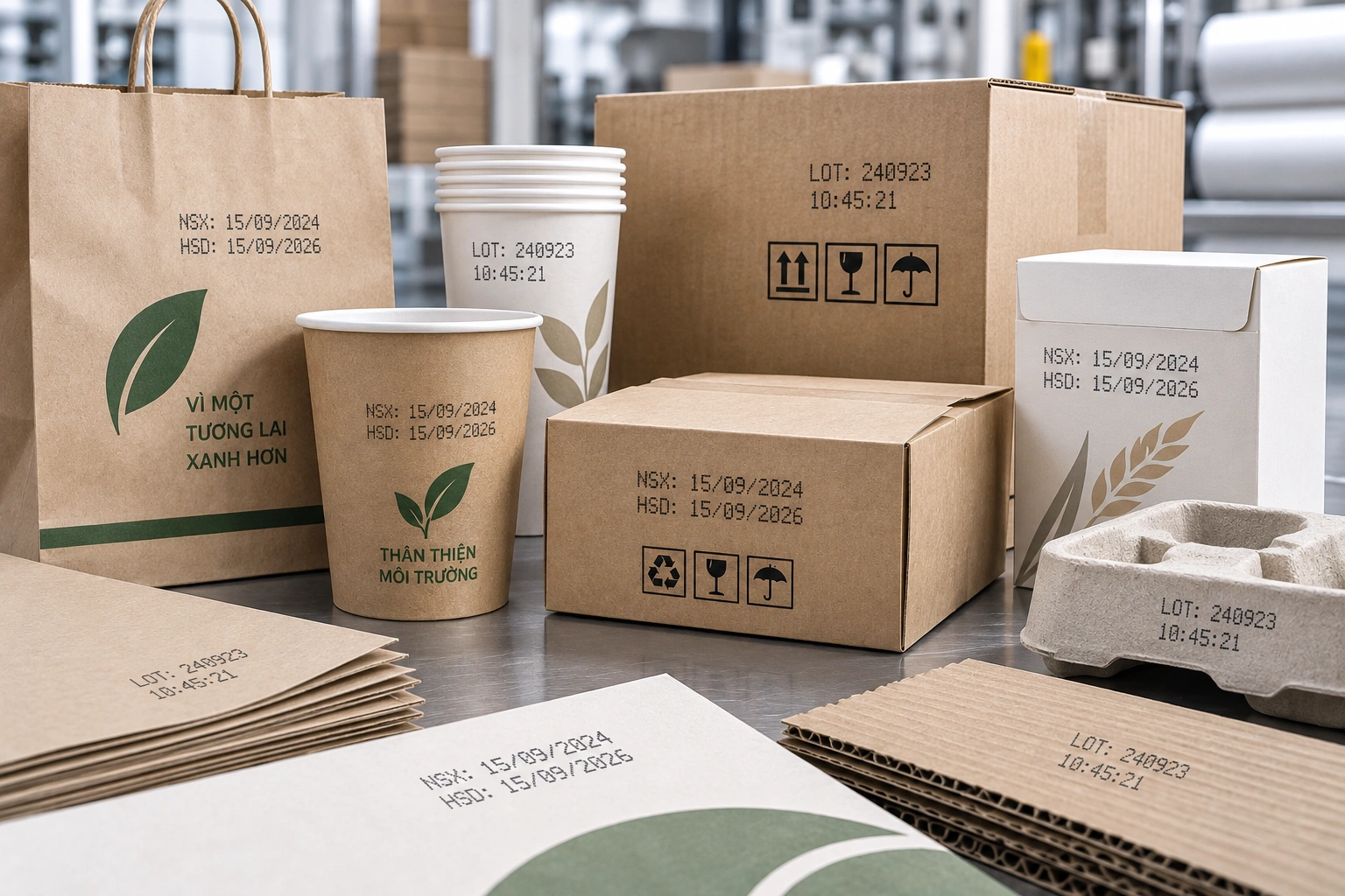 Giải pháp tự động hóa dây chuyền sản xuất giấy nâng cao hiệu suất và khả năng truy xuất nguồn gốc