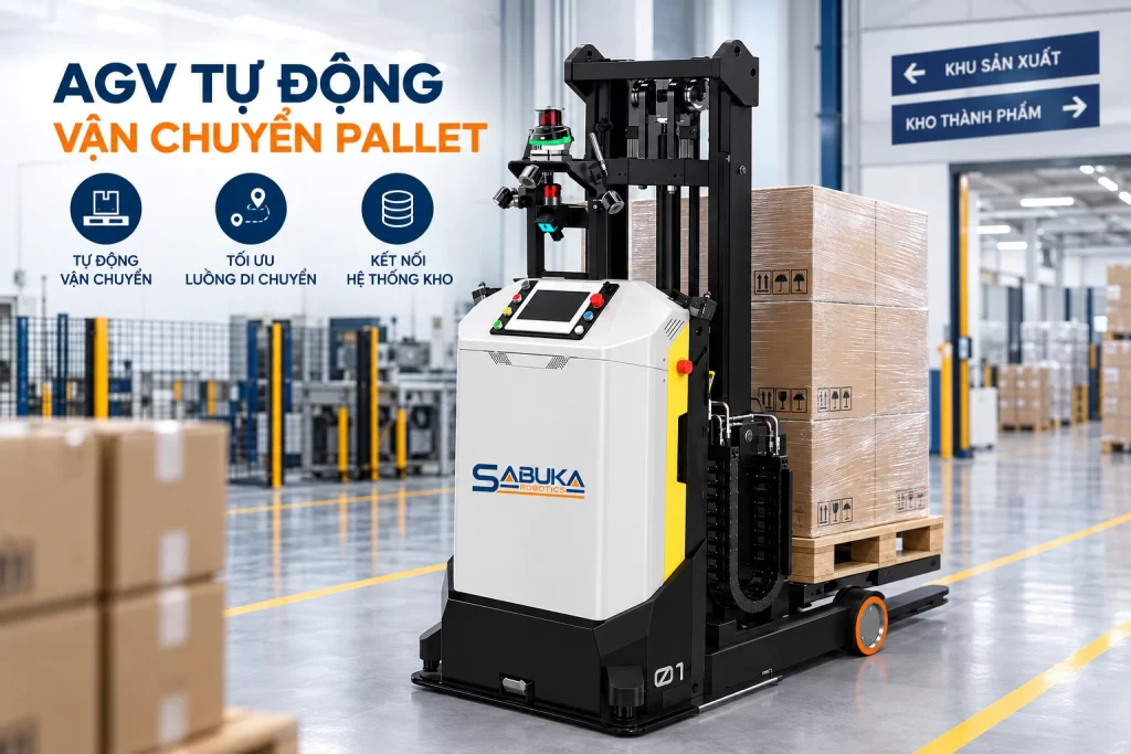 Giải pháp tự động hóa công đoạn đóng gói cuối dây chuyền sản xuất cao su
