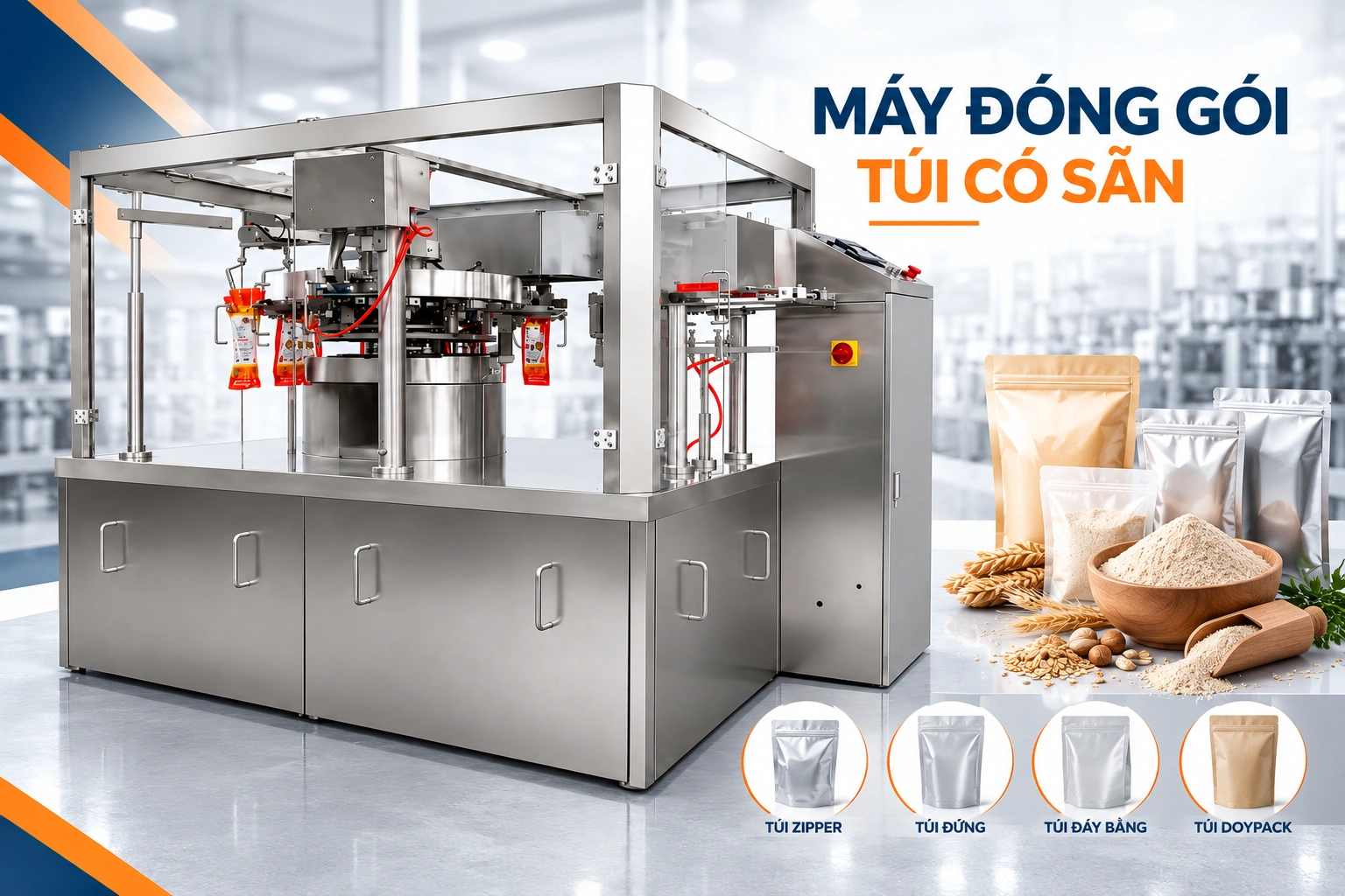 Máy đóng gói túi có sẵn
