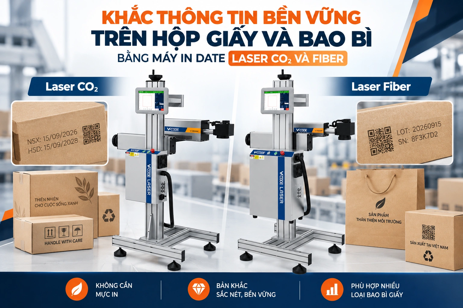 Giải pháp in date code và truy xuất nguồn gốc cho dây chuyền sản xuất giấy