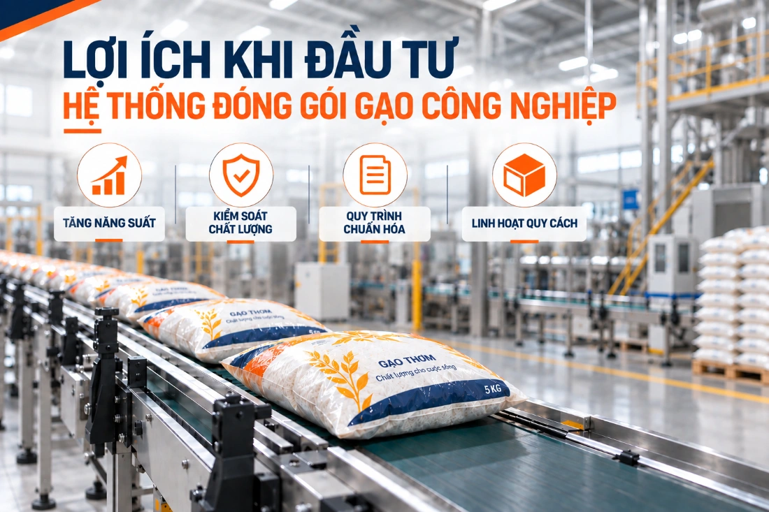 Lợi ích đến từ hệ thống đóng gói tự động