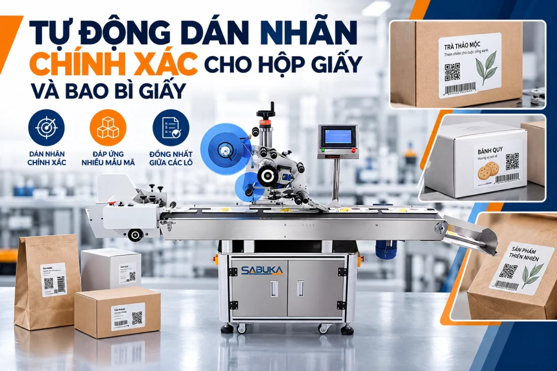 Giải pháp tự động hóa đóng gói cuối dây chuyền sản xuất giấy
