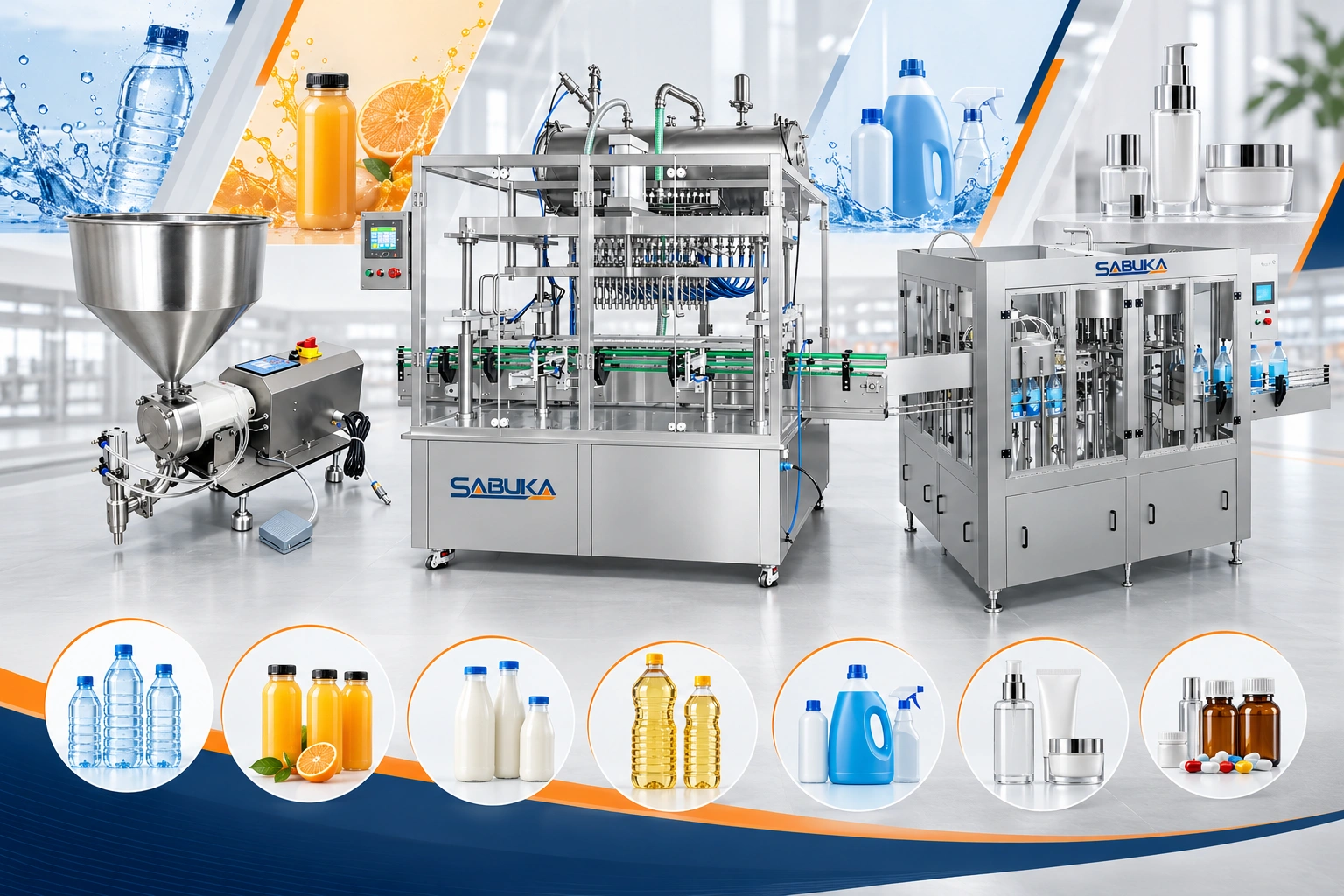Các loại máy chiết rót và kinh nghiệm chọn thiết bị phù hợp từng ngành