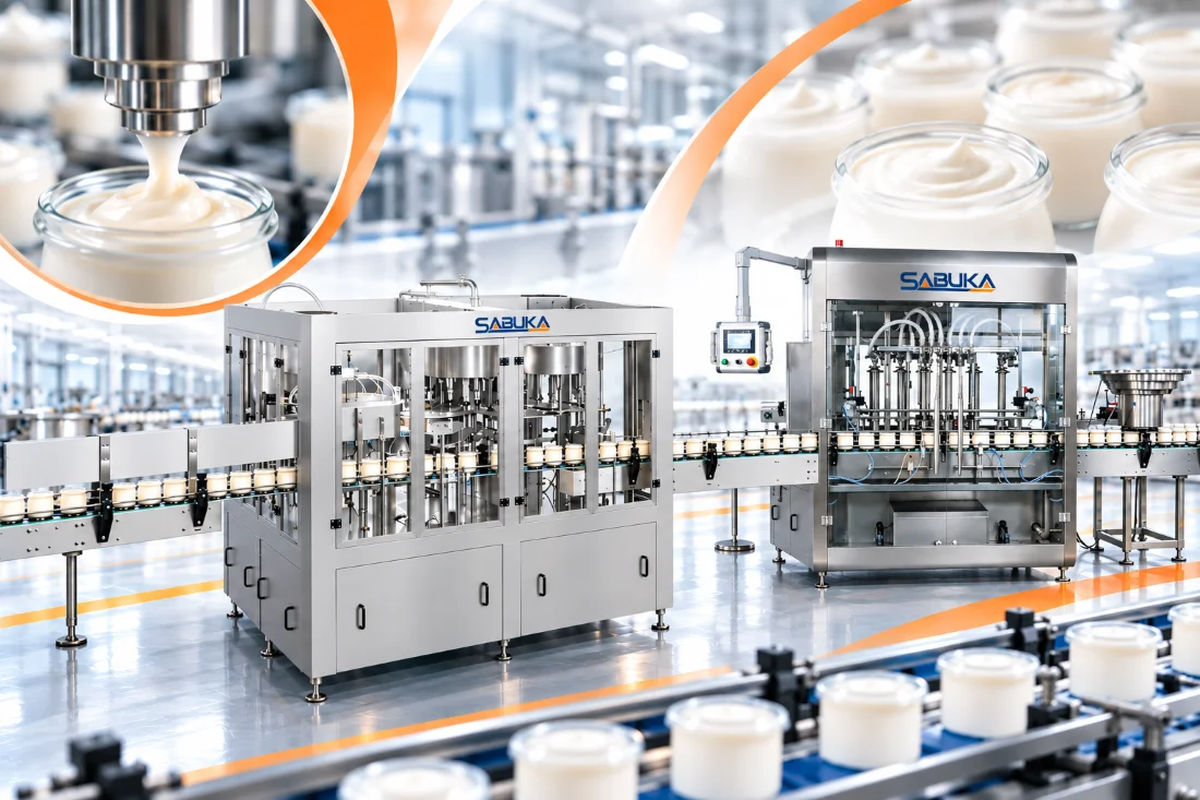 Top 5 máy chiết rót sữa chua vận hành ổn định cho dây chuyền sản xuất