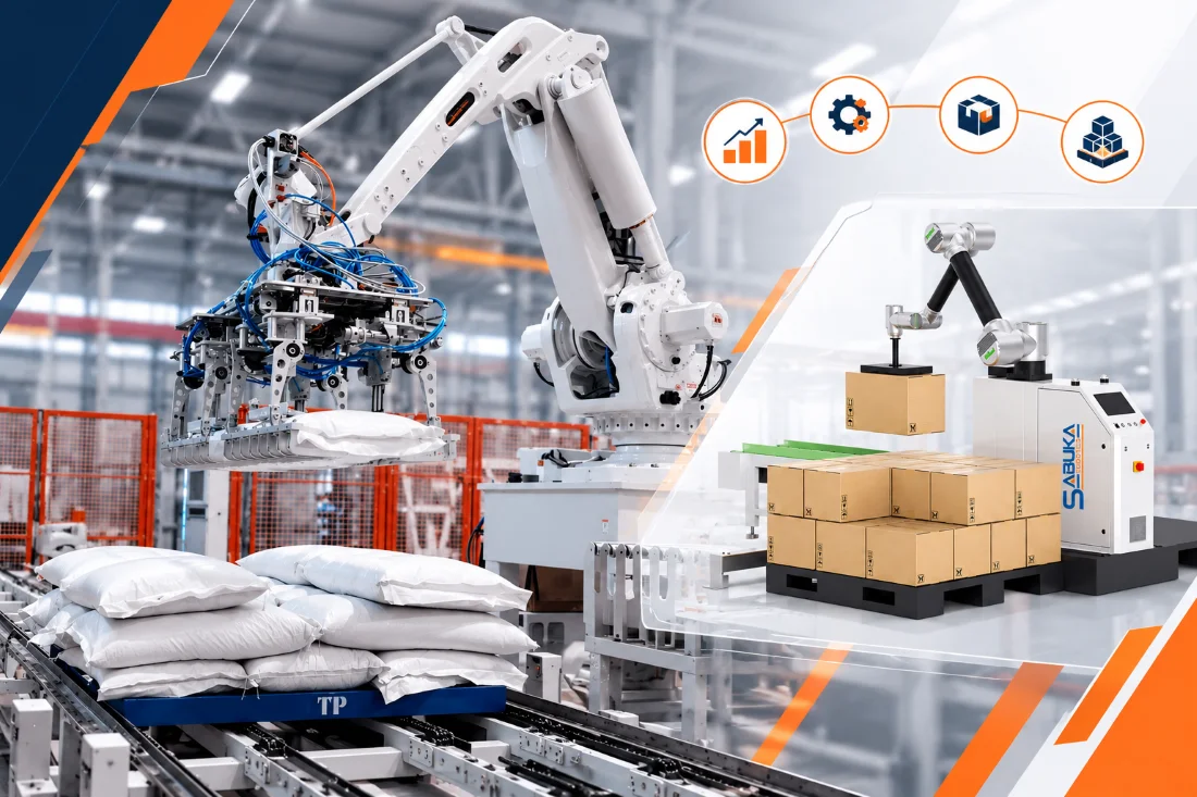 Robot tự động hóa thúc đẩy xu hướng nhà máy thông minh
