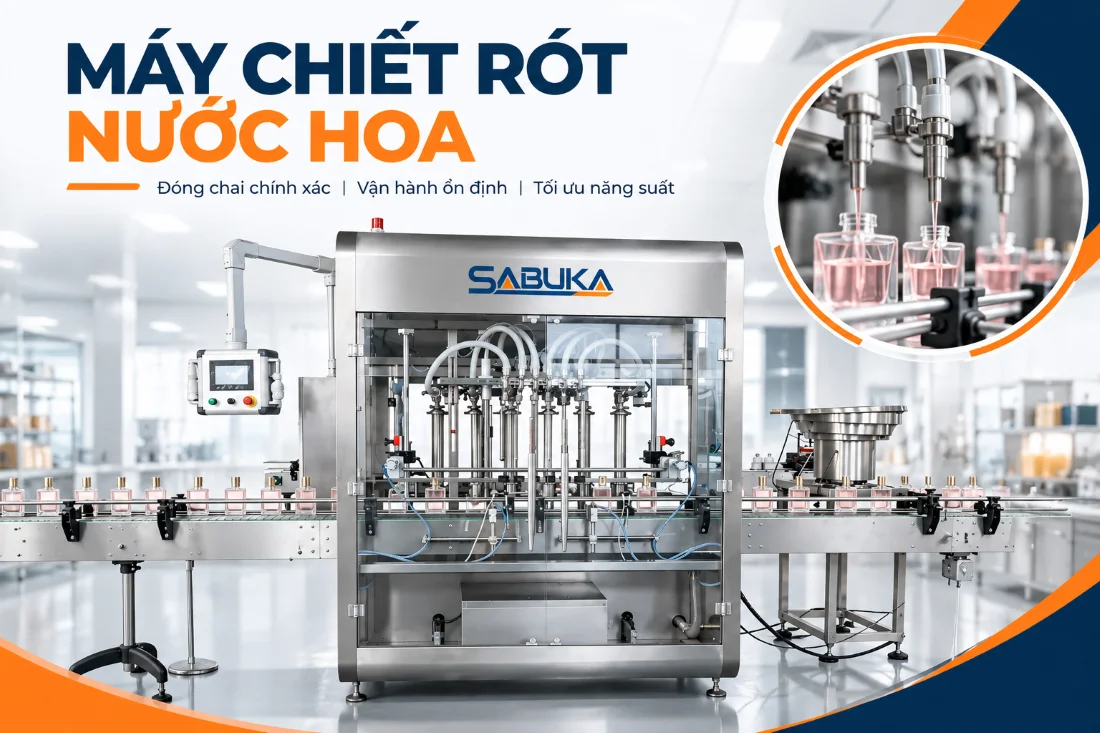 Máy chiết nước hoa hoạt động như thế nào?