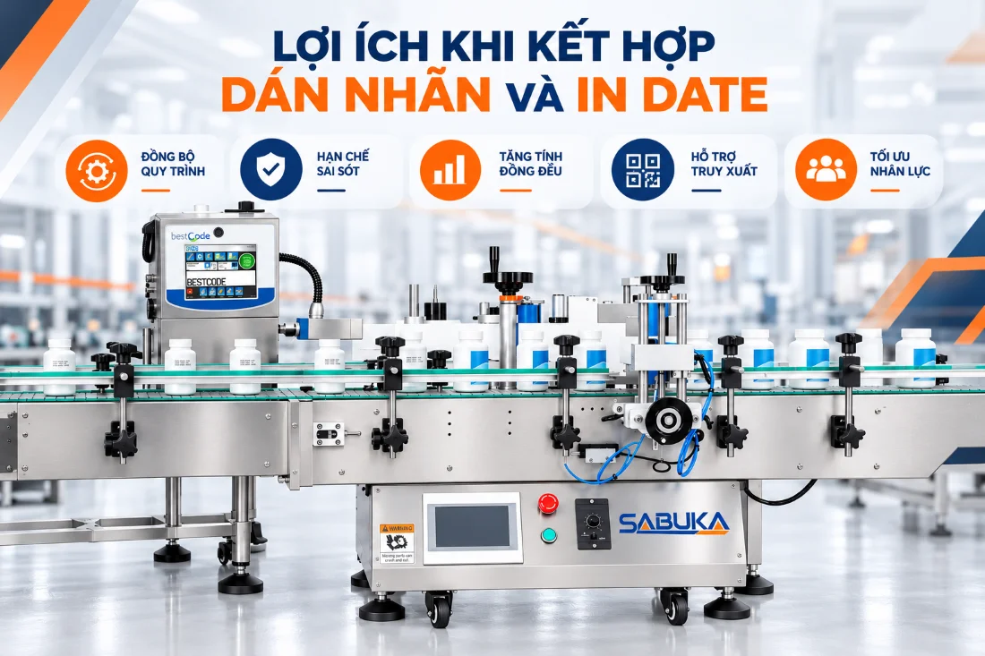 Lợi ích khi kết hợp dán nhãn và in date