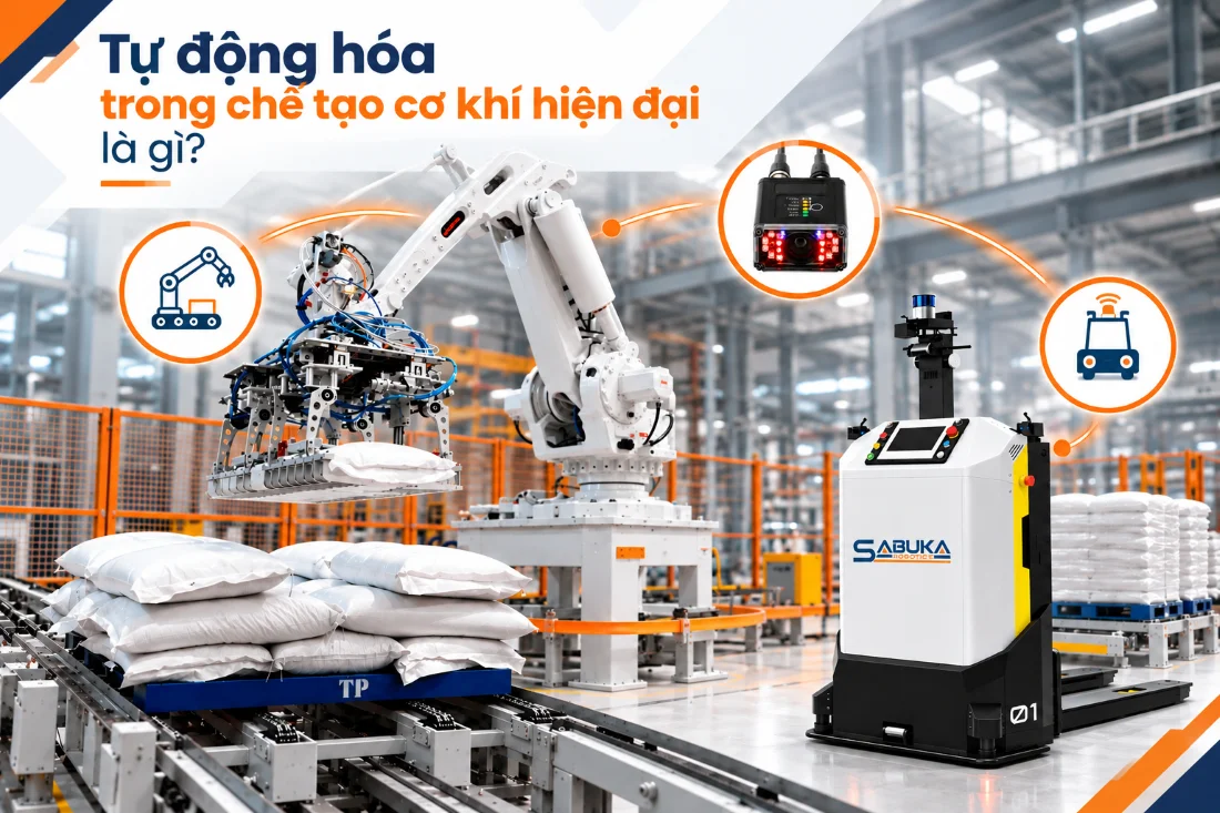 Tự động hóa trong chế tạo cơ khí hiện đại là gì?