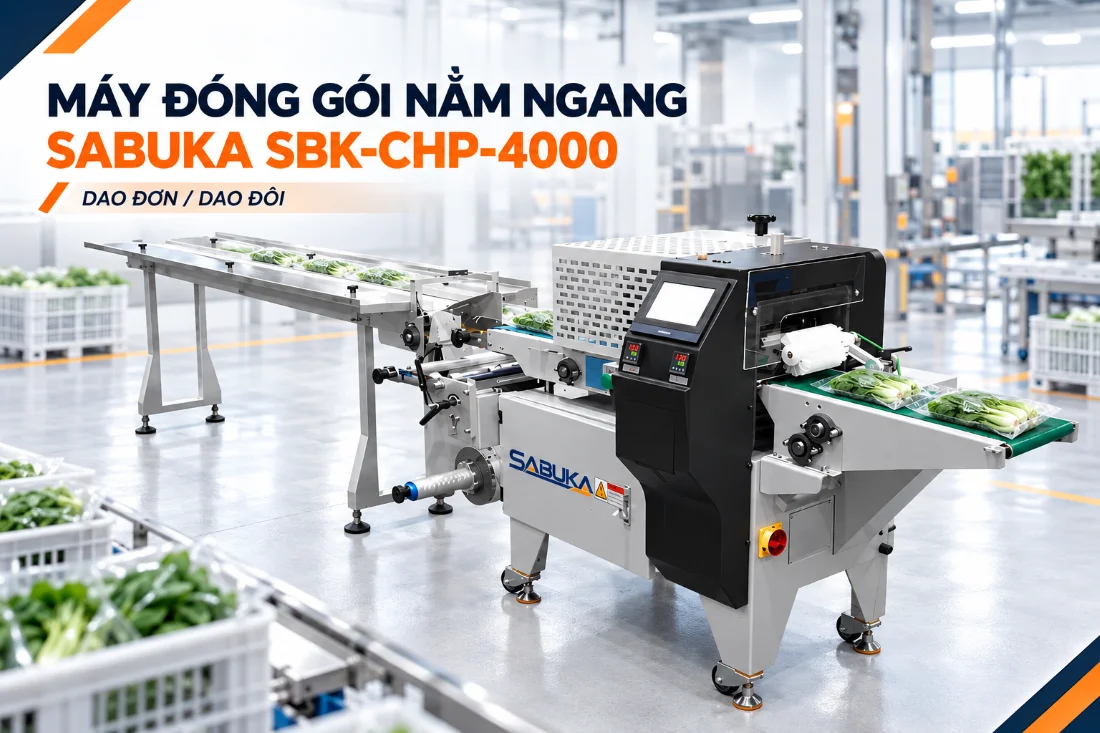 Máy đóng gói nằm ngang Sabuka SBK-CHP-4000