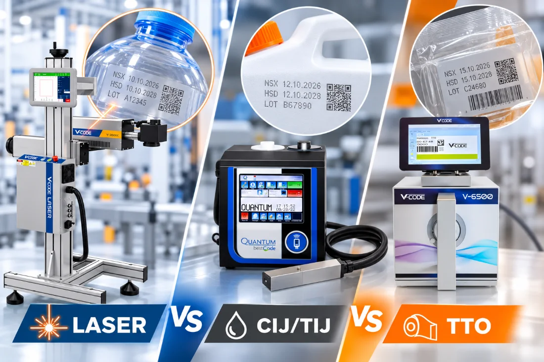 Khi nào nên chọn máy in laser lên nhựa thay vì công nghệ in khác?