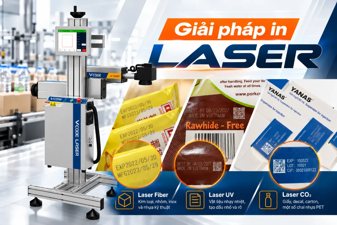 Công nghệ in Laser cho đa dạng vật liệu