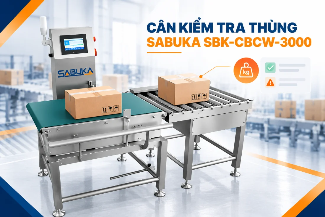 Cân kiểm tra thùng Sabuka SBK-CBCW-3000